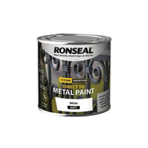 Ronseal Direct to Metal Paint - White Matt 250ml